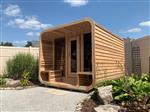 Luna Sauna | Knotty Red Cedar