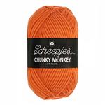 Scheepjes Chunky Monkey 100 gram 1711 Deep Orange