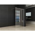Inloopdouche Met Muurprofiel 100X200 Cm En 10 Mm Nano Anti Kalk Glas