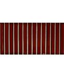 Mozaïek Stardos Bars 12.5x25 cm Glossy Red (Doosinhoud 0.44 m2)