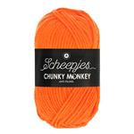 Scheepjes Chunky Monkey 100 gram 1256 Neon Orange
