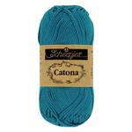 Scheepjes Catona 50 gram - 400 Petrol Blue