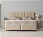 Cindy 2-persoons opbergbed - Beige - Beds Supply