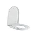 Toiletbril Aqua Splash Dubbele Zitting Familie Met Softcloset En Quick Release Wit