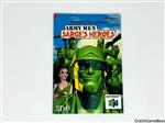 Nintendo 64 / N64 - Army Men - Sarge's Heroes - EUR - Manual