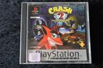 Crash Bandicoot 2 Cortex Strikes Back PS1 Platinum no front cover