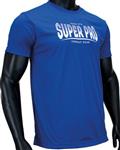 Super Pro Dry Fit T-Shirt Stripes Blauw