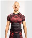 Venum Nakahi Rashguard Korte Mouwen Zwart Rood