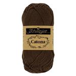 Scheepjes Catona 50 gram - 162 Black Coffee