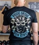 PRIDE or Die Katoenen T-Shirt Iron Kings Zwart