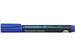 marker Schneider Maxx 130 permanent ronde punt blauw