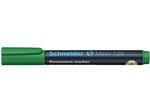 marker Schneider Maxx 130 permanent ronde punt groen