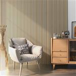 [NEU.HOLZ] Akoestisch Wandpaneel Vang set van 4 mdf 2,88 m² eiken