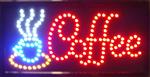 Coffee koffie lamp LED verlichting reclame bord lichtbak #K