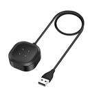 DrPhone Kabel – USB Oplader - Adapter + Dock - Laadkabel – Geschikt voor Fitbit Versa 4/3 /Sense/Sen