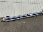 Franz Nahrungsmittelmaschinen vlakke transportband 550 x 29 cm