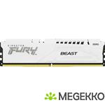 Kingston DDR5 FURY Beast White 1x16GB 6000