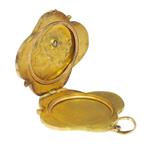 Zonder Minimumprijs - Art Nouveau anno 1900, Good luck tokens Hanger - Geel goud Diamant