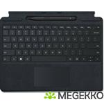 Microsoft Surface Pro Signature Keyboard w/ Slim Pen 2 Zwart Microsoft Cover port QWERTY Deens, Fins
