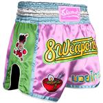 8 Weapons Muay Thai Short Yummie Pink