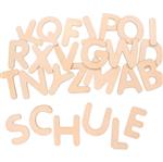 Houten letters 10 cm