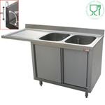 L1821VS-AS - SPOELTAF.2K.500x500x325 AFD.L O/KAST+ NIS V