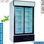 DRINK-110S/R2 - POS TEMP VITRINE 857 L. MET BINNENLICHTING