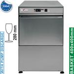 WR-LB40-MPS - GLAZENWASSER MAND 400x400 mm, AFVOERPOMP