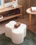 Pouffe Cloud White White