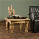 Tower Living - Bologna bijzettafel teak 60x60