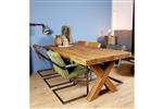 Eettafel gerecycled oud teak 240cm