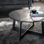 Salontafel Major | Rond met marmer | Large