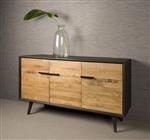 Tower Living Bresso | Dressoir massief eikenhout | 152 cm