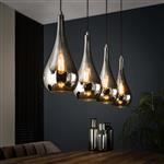Glazen hanglamp | Dudley 4L