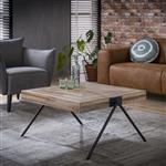 Vierkante salontafel Oak Grove 80x80 cm