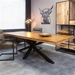 Eettafel Denver 180 cm | Rechthoek | Matrixpoot
