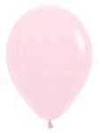 Ballonnen Pastel Matte Pink 30cm 12st