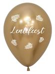 Ballonnen Lentefeest Palms Reflex Gold 30cm 25st