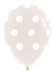 Ballonnen Polka Dots Clear 30cm 25st