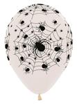 Ballonnen Spiderweb Crystal Clear 30cm 25st