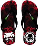 Venum Wand Inferno Sandalen Slippers Zwart Rood