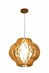 Hanglamp Hout Houtkleur 45 cm - Madera Albar
