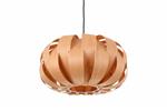 Hanglamp Hout Rond Houtkleur 45 cm - Madera Almez