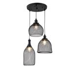 Moderne Drielichts Hanglamp Zwart - Scaldare Ardore