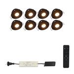 Veranda Spots Suman Zwart Set 8