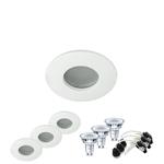 Alessia LED inbouwspots Wit rond, 3 stuks