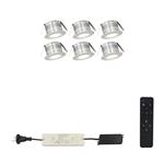 Carpus dimbare veranda led verlichting, 6 spots