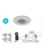 LED Inbouwspots set 4 Monno