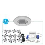 LED Inbouwspots Monno set 12