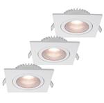 Led inbouwspots Milla - set van 3 (dimbaar)